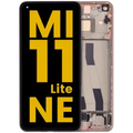 OLED Assembly With Frame For Xiaomi Mi 11 Lite 5G NE (Refurbished) (Peach Pink)