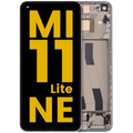 OLED Assembly With Frame For Xiaomi Mi 11 Lite 5G NE (Refurbished) (Snowflake White)