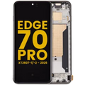 OLED Assembly With Frame For Motorola Edge 70 Pro (XT2607-1/-2 / 2026) (Refurbished) (Tea)