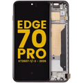 OLED Assembly With Frame For Motorola Edge 70 Pro (XT2607-1/-2 / 2026) (Refurbished) (Chicory Coffee)
