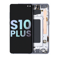 OLED Assembly With Frame For Samsung Galaxy S10 Plus (Service Pack) (Prism White)