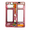 Mid-Frame Housing For Samsung Galaxy S10 (With Small Parts) (Cardinal Red)