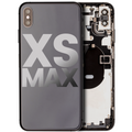 Back Housing W/ Small Components Pre-Installed For iPhone XS Max (Used OEM Pull: Grade C) (Space Gray)