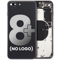 Back Housing W/ Small Components Pre-Installed For iPhone 8 Plus (No Logo) (Aftermarket Plus) (Space Gray)