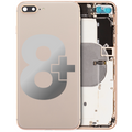 Back Housing W/ Small Components Pre-Installed For iPhone 8 Plus (Used OEM Pull: Grade C) (Gold)