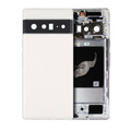 Back Housing For Google Pixel 6 Pro (Used OEM Pull: Grade A) (Cloudy White)
