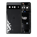Back Housing For Google Pixel 6 Pro (Used OEM Pull: Grade B/C) (Stormy Black)