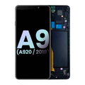 OLED Assembly With Frame For Samsung Galaxy A9 (A920 / 2018) (Service Pack) (Black)