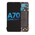LCD Assembly With Frame For Samsung Galaxy A70 (A705 / 2019) (Without Fingerprint Scanner) (Aftermarket: Incell) (All Colors)
