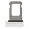 Single Sim Card Tray For iPhone 12 Pro / 12 Pro Max / 13 Pro / 13 Pro Max (Silver)
