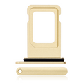 Single Sim Card Tray For iPhone XR (Yellow)