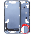 Mid-Frame Housing W/ Small Parts For iPhone 14 (US Version) (Used OEM Pull: Grade A) (Blue)