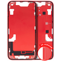 Mid-Frame Housing W/ Small Parts For iPhone 14 (US Version) (Used OEM Pull: Grade A) (Red)