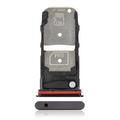 Single Sim Card Tray For Motorola Edge Plus 5G (XT2061 / 2020) (Black)