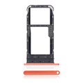 Dual Sim Card Tray For Motorola Moto E7 (XT2095 / 2020) (Satin Coral)