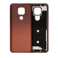 Back cover Glass For Motorola Moto E7 Plus (XT2081 / 2020) (Amber Bronze)
