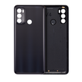 Back cover Glass For Motorola Moto G40 Fusion (XT2147-1 / 2021) (Black)