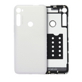 Back cover Glass For Motorola One Fusion Plus (XT2067 / 2020) (Genuine OEM) (Moonlight White)