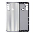 Back cover Glass For Motorola Moto G40 Fusion (XT2147-1 / 2021) (Silver)