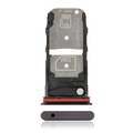 Single Sim Card Tray For Motorola Edge Plus 5G (XT2061 / 2020) (Genuine OEM) (Smokey Sangria)