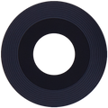 Back Camera Lens (Round) For Motorola Moto E (XT2052 / 2020) (Genuine OEM) (Black)