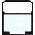 Top OLED Back Cover Adhesive For Motorola Razr / Razr 40 (XT2323 / 2023) (Genuine OEM)