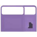 Top OLED Back cover Glass For Motorola Razr / Razr 40 (XT2323 / 2023) (Genuine OEM) (Grape Compote)
