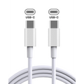 USB-C to C Cable For iPhone / iPad (1 m / 3 ft) (OEM Grade A) (Bulk Packaging) (10 Pack)