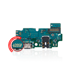 Charging Port With Board For Samsung Galaxy A20 (A205 / 2019) (International Version) (Premium)