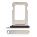 Single Sim Card Tray For iPhone 15 Pro / 15 Pro Max (White Titanium)