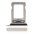 Dual Sim Card Tray For iPhone 15 Pro / 15 Pro Max (White Titanium)