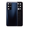 Back cover Glass With Camera Lens For Huawei P40 Pro (Black)
