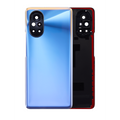 Back cover Glass With Camera Lens For Huawei Nova 8 (Blue)