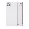 Back Cover Glass With Camera Lens For Samsung Galaxy A22 5G (A226 / 2021) (Aftermarket Plus) (White)