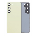 Back Cover Glass With Camera Lens For Samsung Galaxy S23 5G (No Logo) (Aftermarket Plus) (Lime)