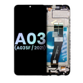 LCD Assembly With Frame For Samsung Galaxy A03 (A035 / 2021) (International Version) (Service Pack) (All Colors)