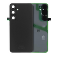 Back Cover Glass With Camera Lens For Samsung Galaxy S24 Plus (Service Pack) (Onyx Black)