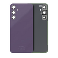 Back Cover Glass With Camera Lens For Samsung Galaxy S23 FE (Service Pack) (Purple)