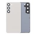 Back Cover Glass With Camera Lens For Samsung Galaxy S23 (Service Pack) (Cream)