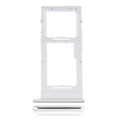 Single Sim Card Tray For Samsung Galaxy A51 5G (A516 / 2020) (Prism Cube White)