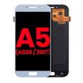 OLED Assembly Without Frame For Samsung Galaxy A5 (A520 / 2017) (Aftermarket Plus) (Blue Mist)
