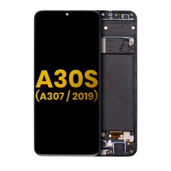 OLED Assembly With Frame For Samsung Galaxy A30s (A307 / 2019) (Refurbished) (All Colors)