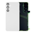 Back Cover Glass With Camera Lens For Samsung Galaxy S24 (Service Pack) (Marble Gray)