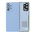 Back Cover Glass With Camera Lens For Samsung Galaxy A33 5G (A336 / 2022) (Service Pack) (Blue)