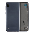 Back Cover Glass With Camera Lens For Samsung Galaxy A10 (A105 / 2019) (Service Pack) (Black)