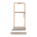 Dual Sim Card Tray For Samsung Galaxy S7 (Gold Platinum)
