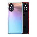 Back cover Glass With Camera Lens For Huawei Nova 8 (Silver)