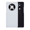 Back cover Glass With Camera Lens For Huawei Mate 40 Pro (Matte White)