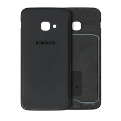 Back Cover Glass For Samsung Galaxy Xcover 4S (Service Pack) (Black)