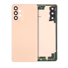 Back Cover Glass For Samsung Galaxy A23 5G (A236 / 2022) (Service Pack) (Orange)